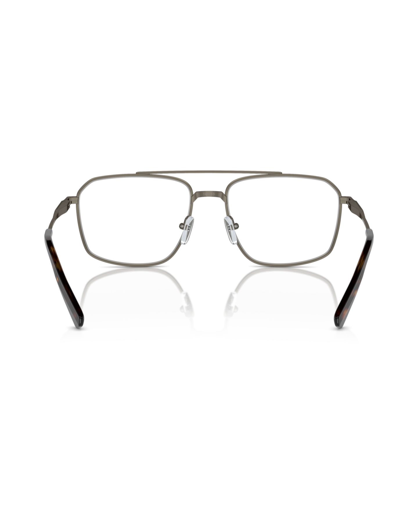Мужские очки Michael Kors Man Square Metal MK3084 Tordrillo Eyeglasses, цвет: Блестящий золотой — фото 9