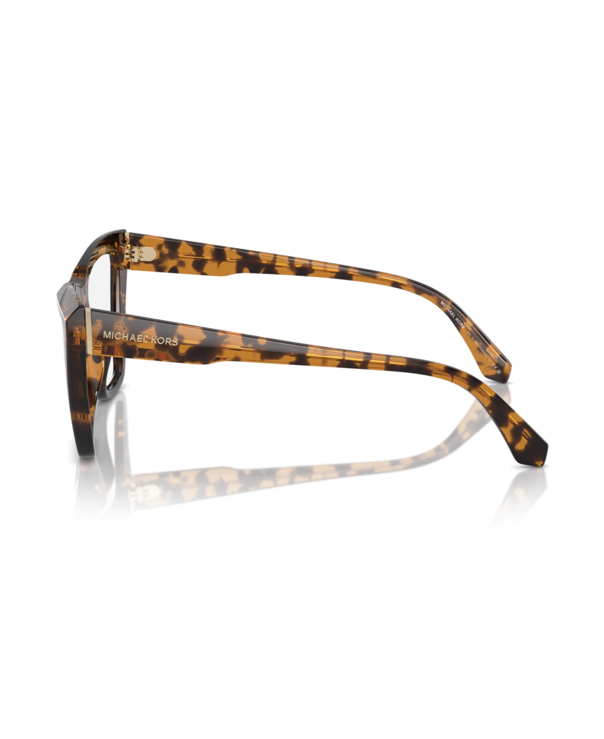 Michael Kors Women's Eyeglasses, Mk4118u In Rose Transparent