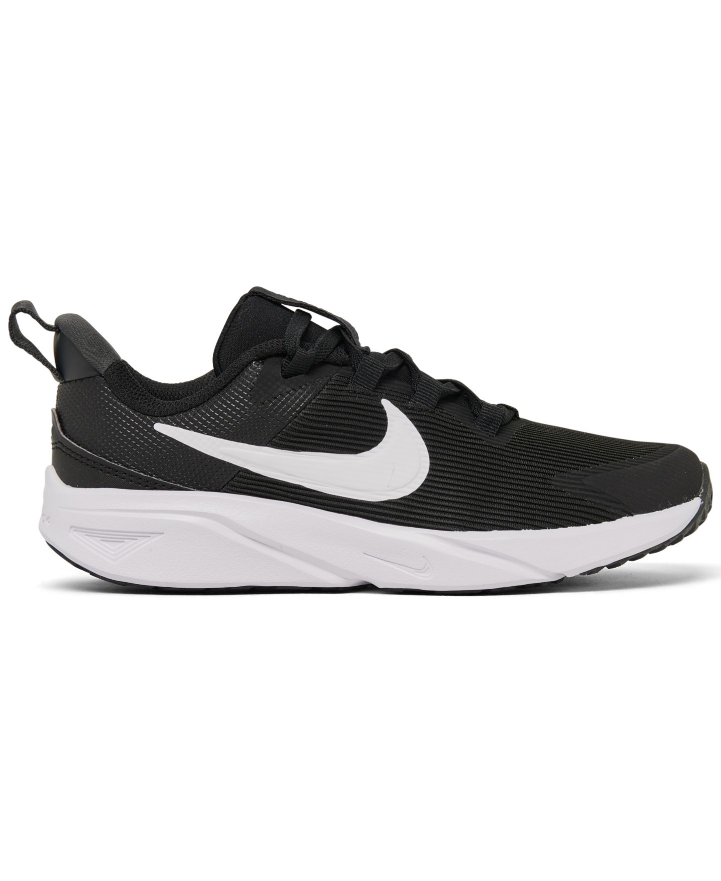 Кроссовки Nike Star Runner 4 Sneakers from Finish Line для мальчиков, цвет: Чёрный / Белый — фото 2