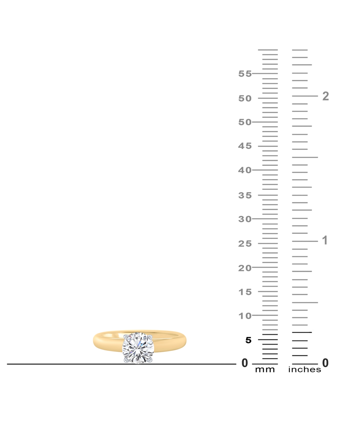 Macy's Igi Certified Diamond Solitaire Engagement Ring (1 Ct. T.w.) In Platinum