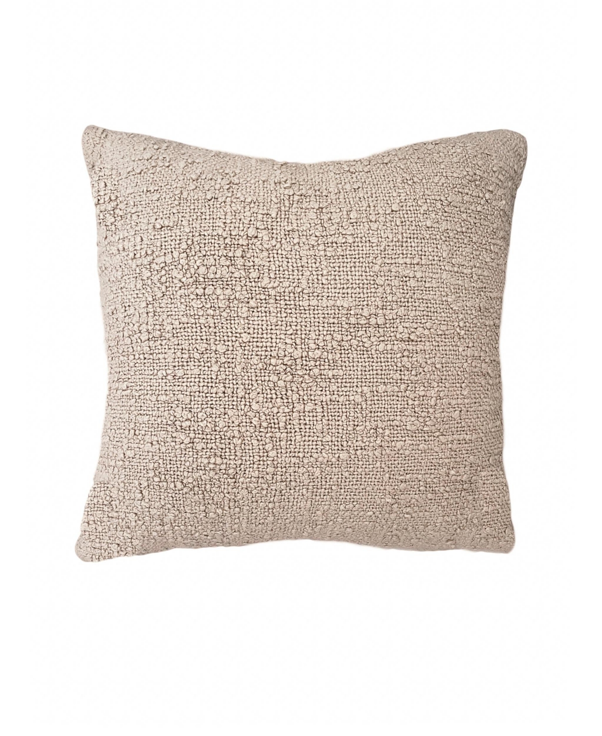 Anaya Home Cozy CottonBoucle Euro Pillow - Beige
