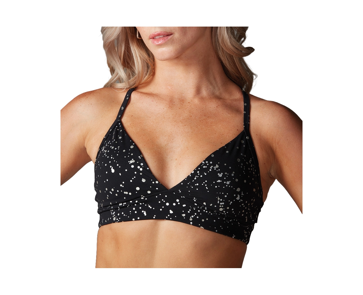 Tavi Women's TaviCloud Adjustable Studio Bra - Ebony glimmer