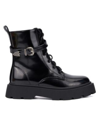 Little Girls Dipper Combat Boots