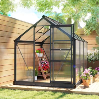 6' x 6' x 6.5' Large Polycarbonate Walk-in house,