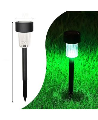 12-Pack Solar Outdoor Pathway Lights Weather Resistant for Lawn Patio Driveway