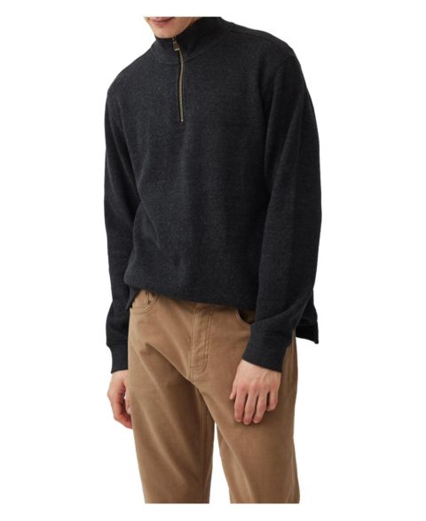 Мужской свитшот Rodd & Gunn Alton Ave Cotton, цвет: Асфальтовый чёрный