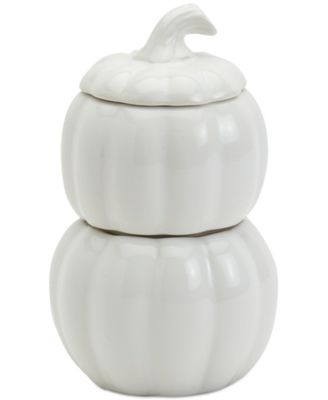 Tabletops Gallery - Stacked Pumpkin Salt & Pepper Set