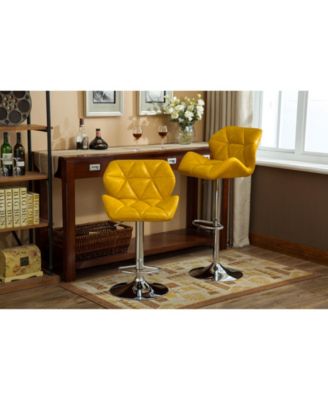 Adjustable Hidraulic Bar Stools, Set of 2