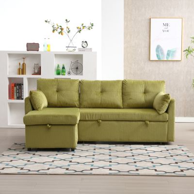 Streamdale Spacious Modular Sofa with Hidden Storage and Durable Velvet Fabric