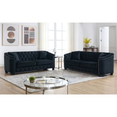 3-seater Combination Sofa - Velvet