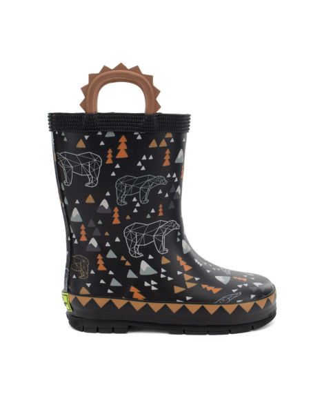 Ботинки Western Chief Grizzly Faux Fur Rain Boot для девочек
