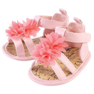 Treasure Baby Cotton Bodysuit, Pant and Shoe 3pc Set, Flamingo