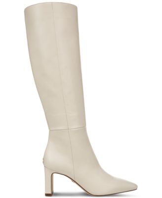 Sylvia Snip-Toe Knee-High Dress Boots