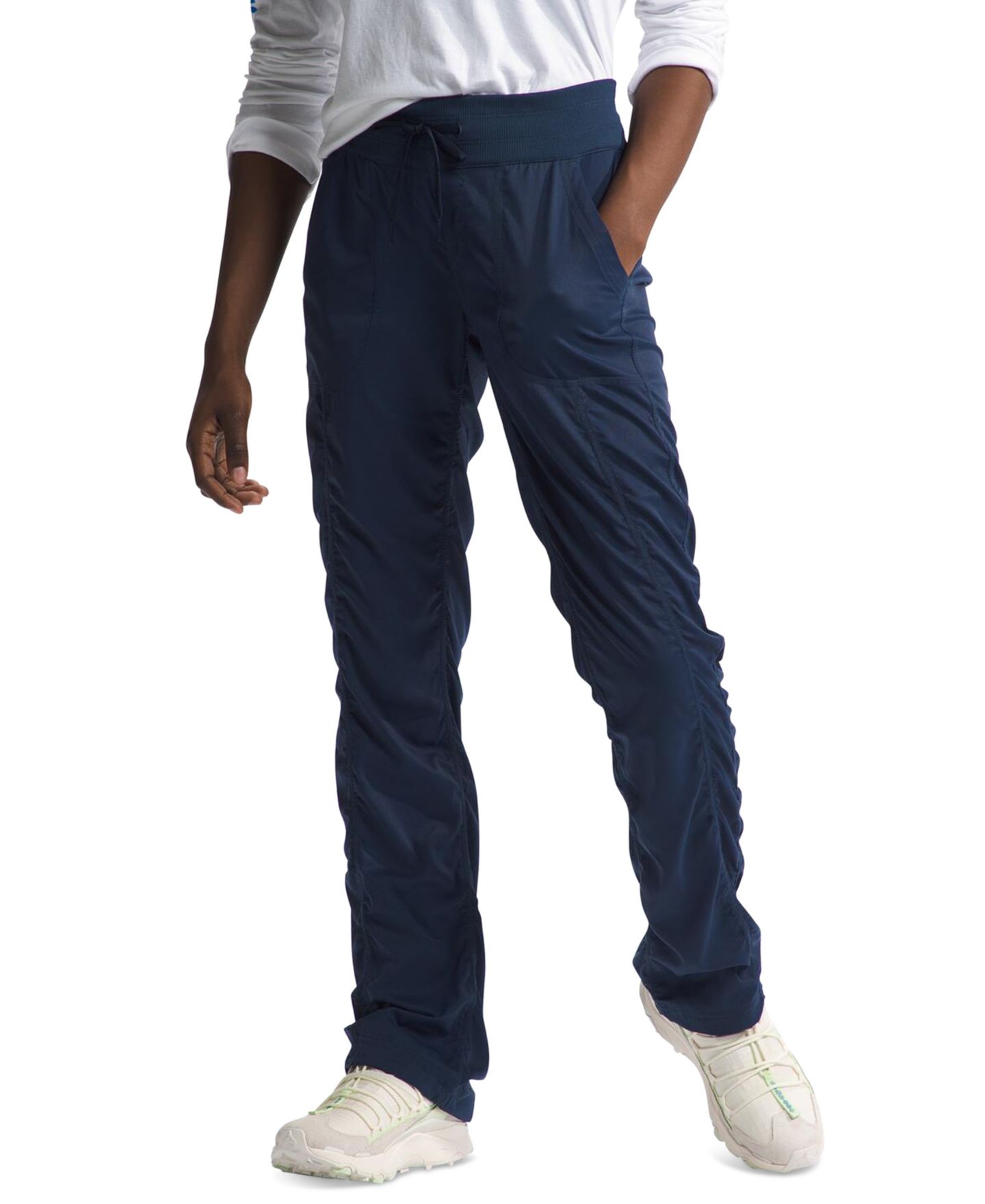 Женские брюки The North Face Aphrodite 2.0 Pants, цвет: Снежный тёмно-синий — фото 2