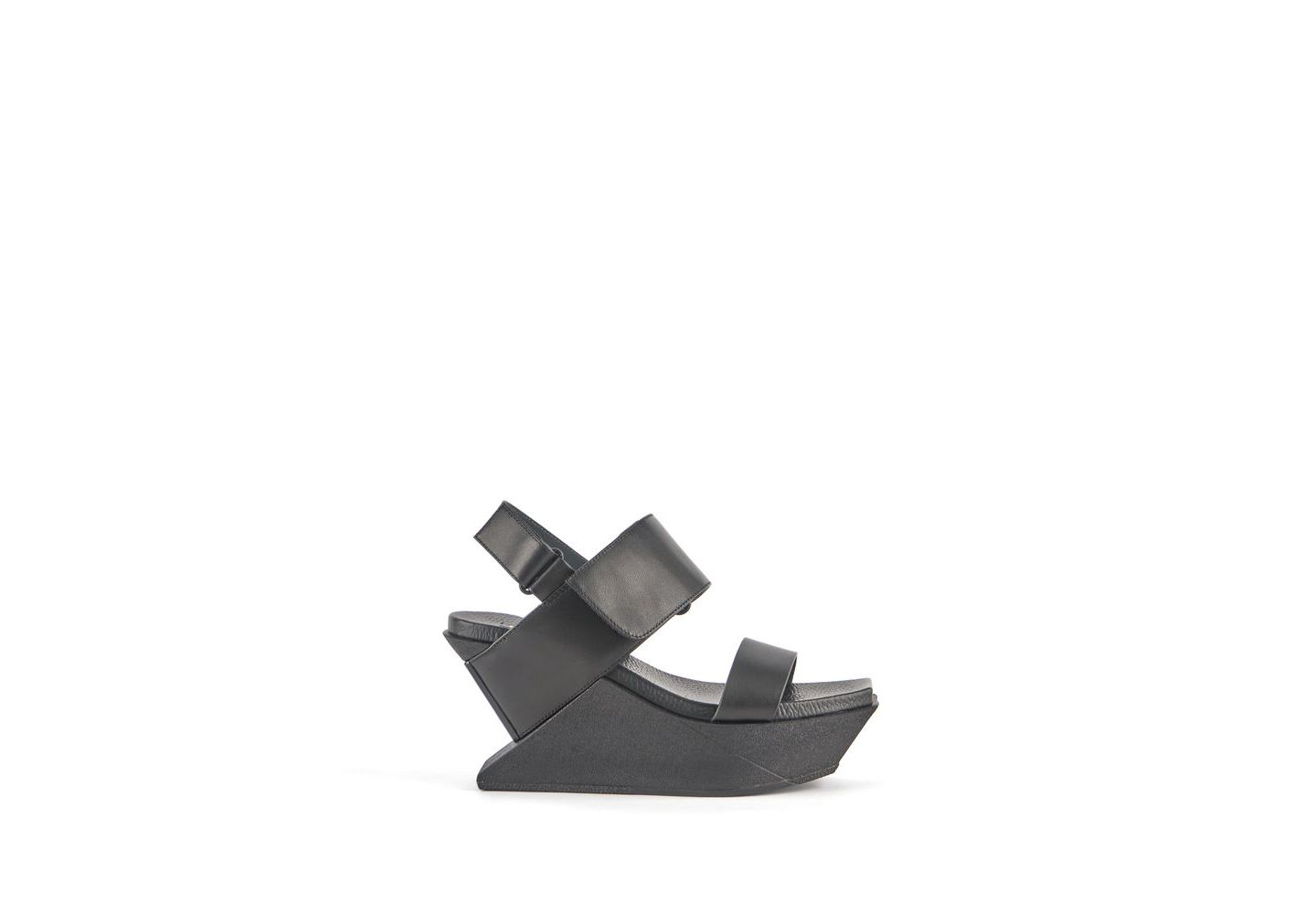 Женские сандалии United Nude Delta Wedge Sandal, цвет: Чёрный — фото 1