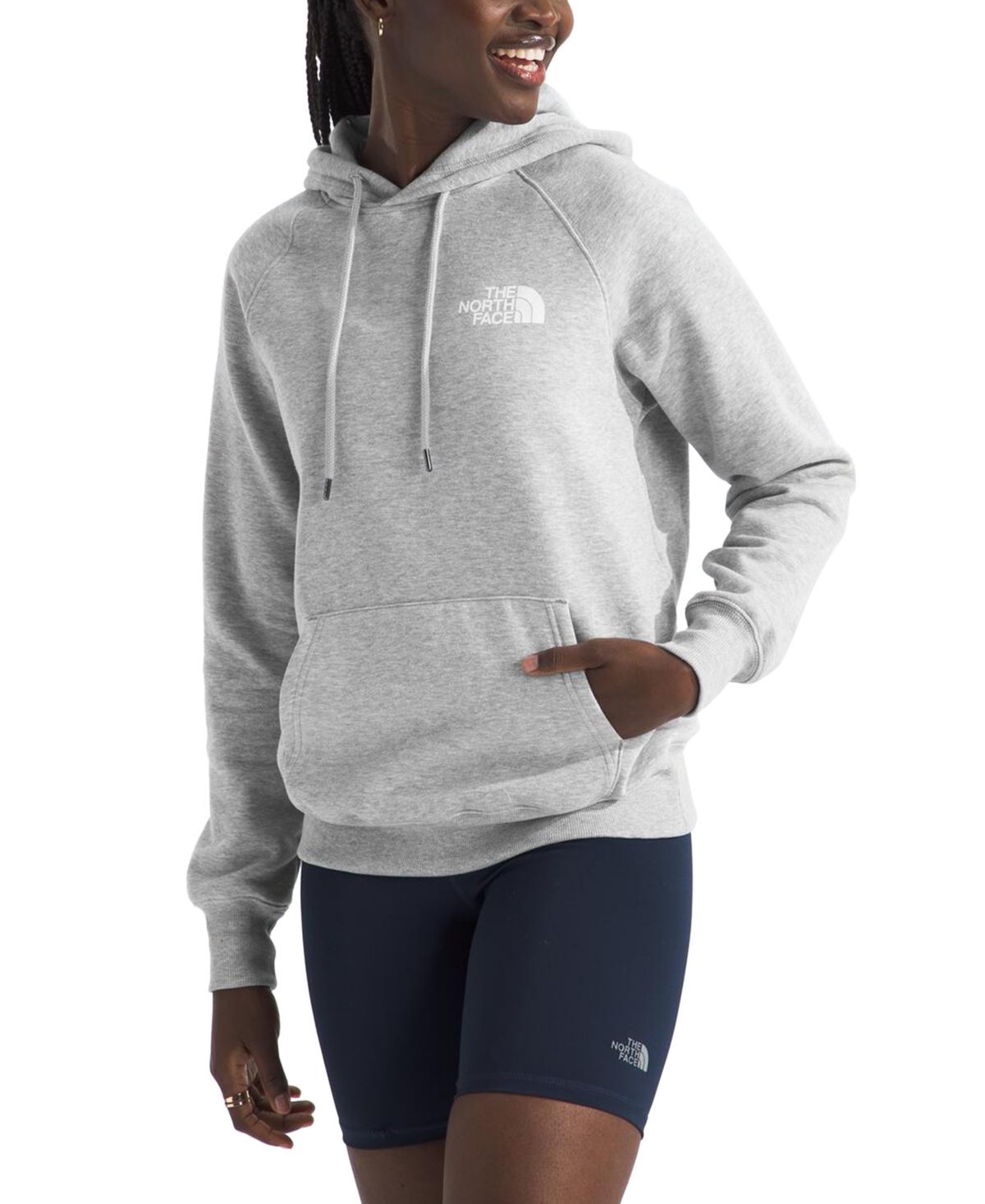THE NORTH FACE WOMEN'S BOX NSE FLEECE HOODIE 