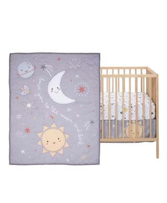 Bedtime Originals Celestial 3-Piece Nursery Baby Crib Bedding Set