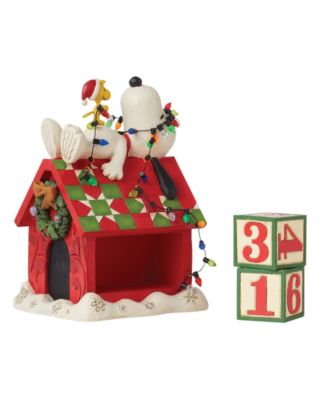 Peanuts Snoopy and Woodstock Countdown Calendar Figurine