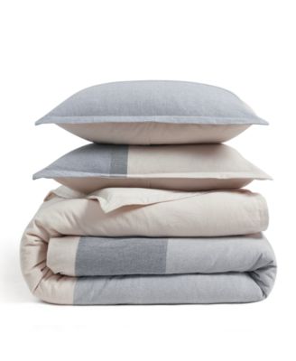 Pure Colorblock 3-Pc. Comforter Set, King