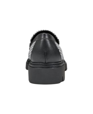 Women's Cube Lug Sole Penny Loafers