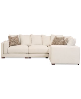Barlien 4-Pc. Modular Fabric Sectional, Created for Macy's