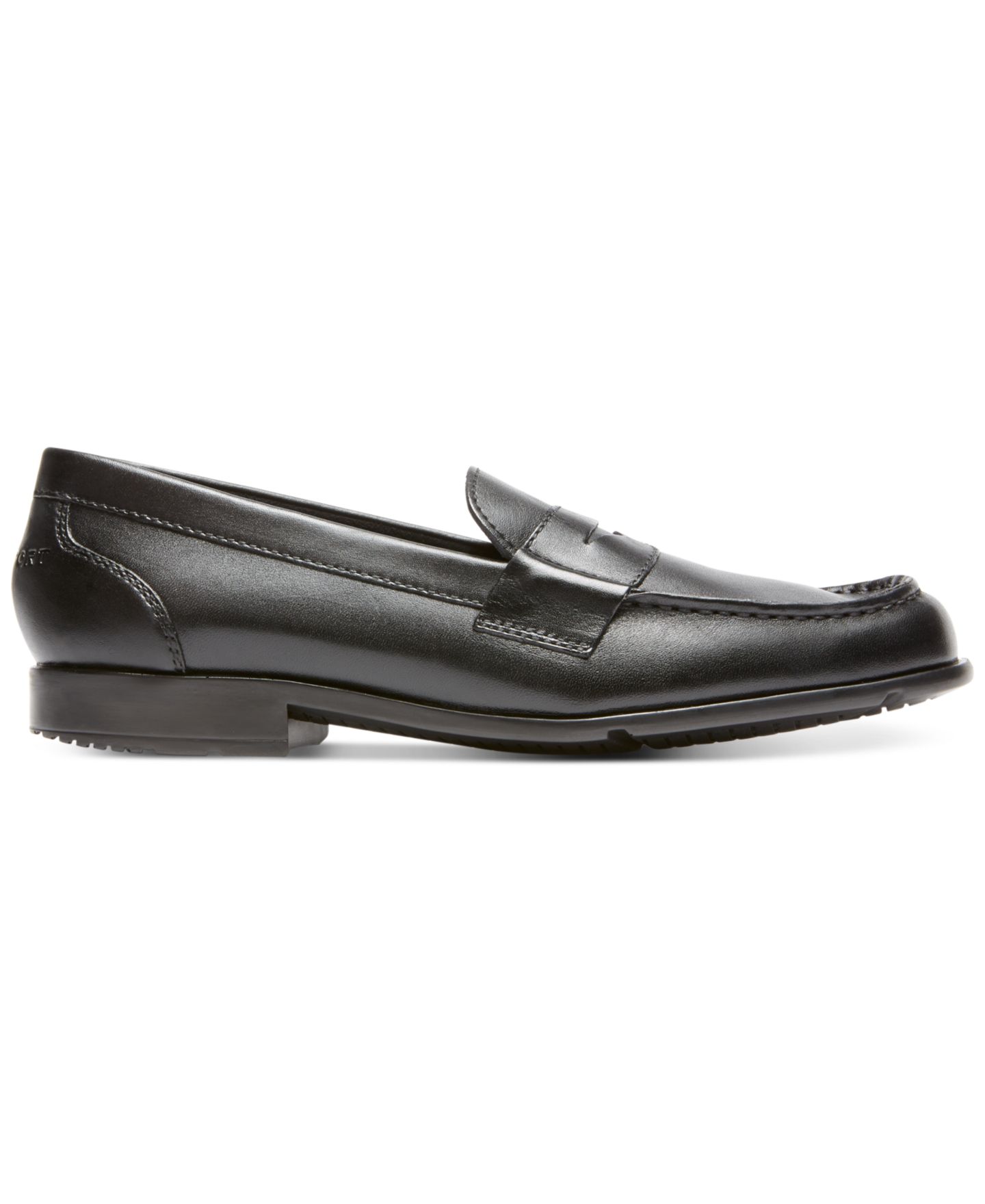 Мужские туфли Rockport Classic Penny Loafer, цвет: Чёрный — фото 2