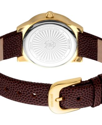 Women's Quartz Brown Leather Watch 30mm