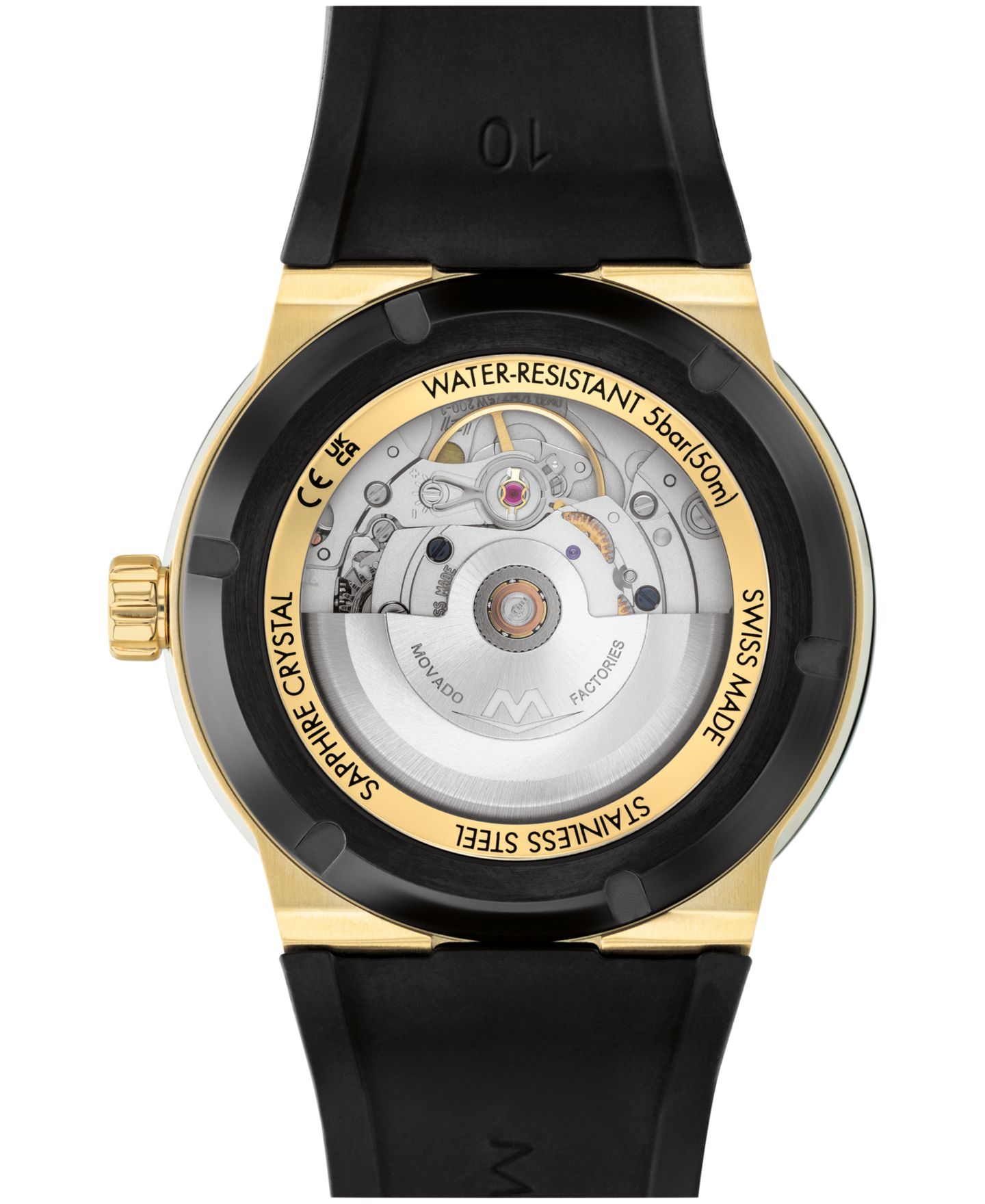 Мужские часы Movado Bold Fusion Automatic Swiss Auto Anthracite Fabric 43.50MM Watch — фото 3