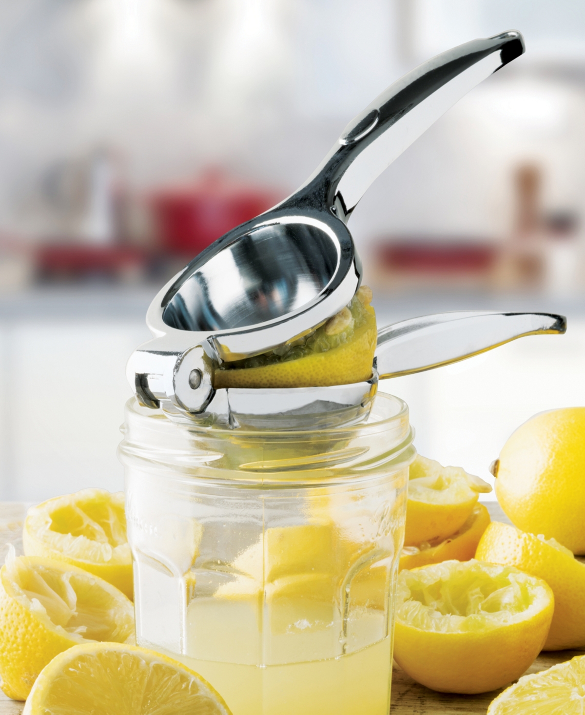 Oggi 0.86 Oz. Citrus Press In Silver