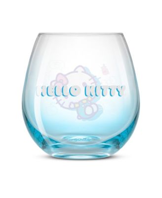 Hello Kitty and Friends Above the Clouds Stemless Drinking Glasses, Set of 4