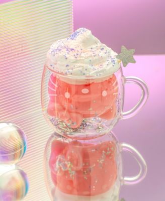 Hello Kitty 50th Anniversary Limited Edition 3D Double Wall Glass Mug