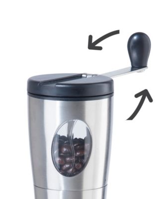 Stainless Steel 6 cup Burr Coffee Grinder