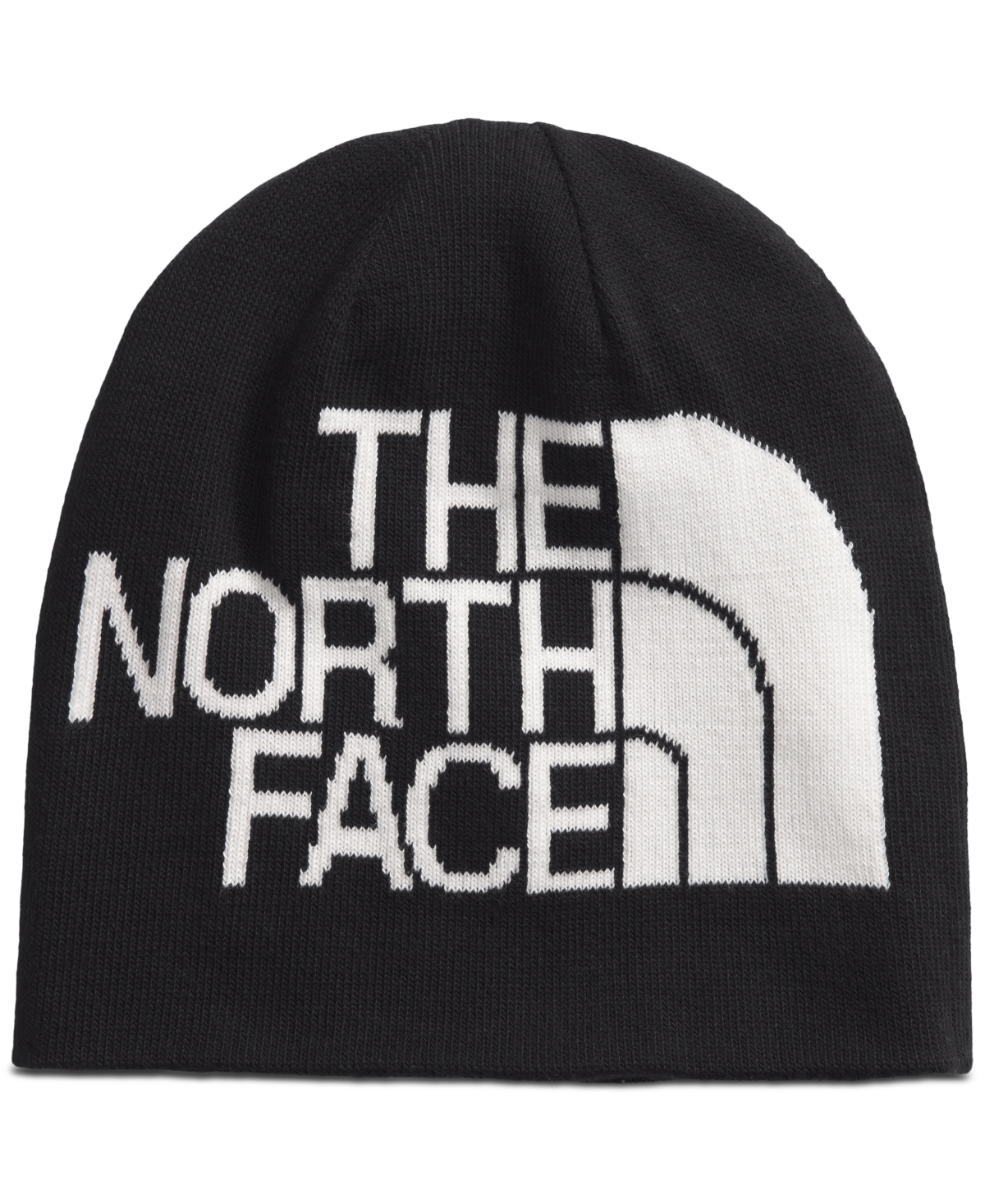 The North Face Men's Classic Fit Reversible Highline Beanie In Tnf Black Tnf Camo Print,tnf Black