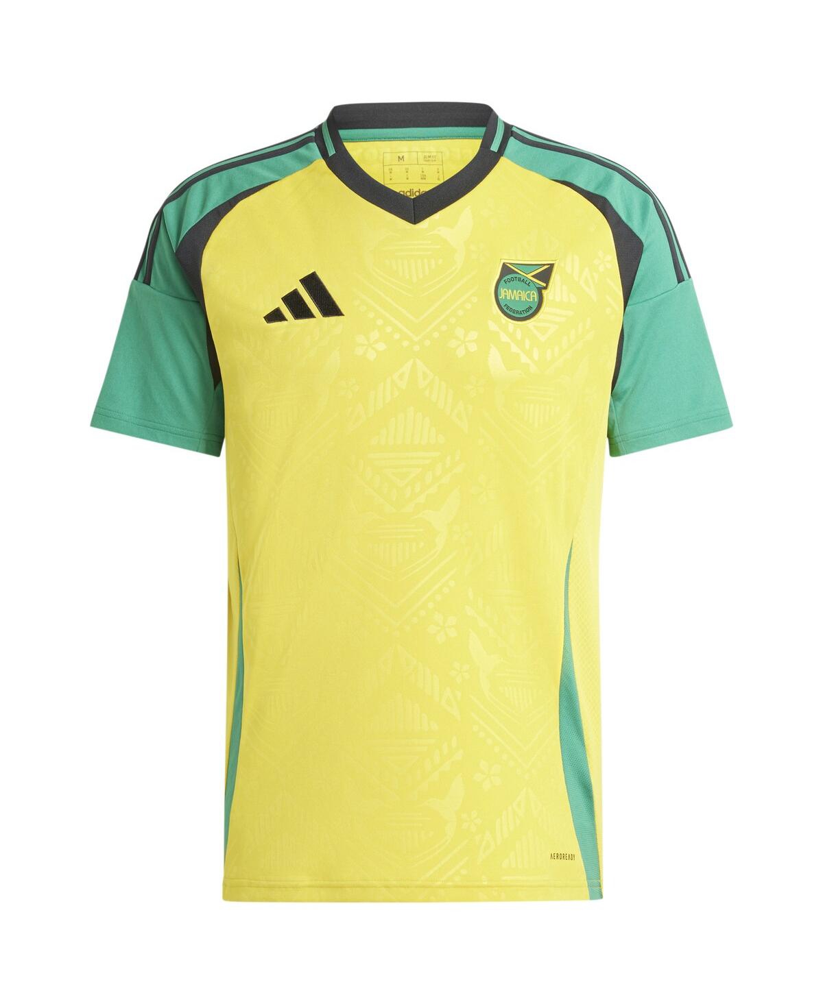 Adidas Men'sJamaica National Team 2024 Home Replica Jersey - Yellow