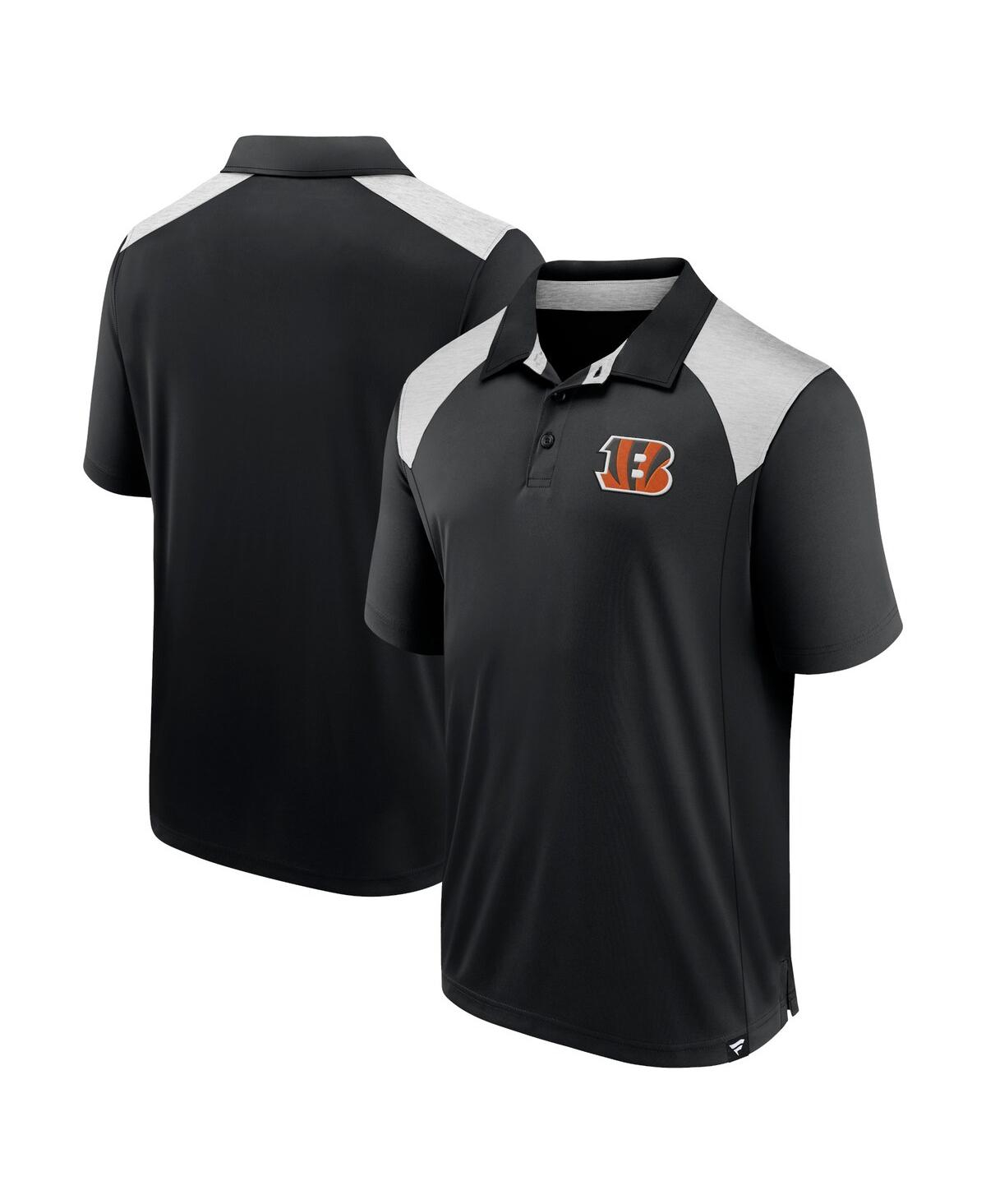 Fanatics Men's Black Cincinnati Bengals Primary Polo Shirt In Black