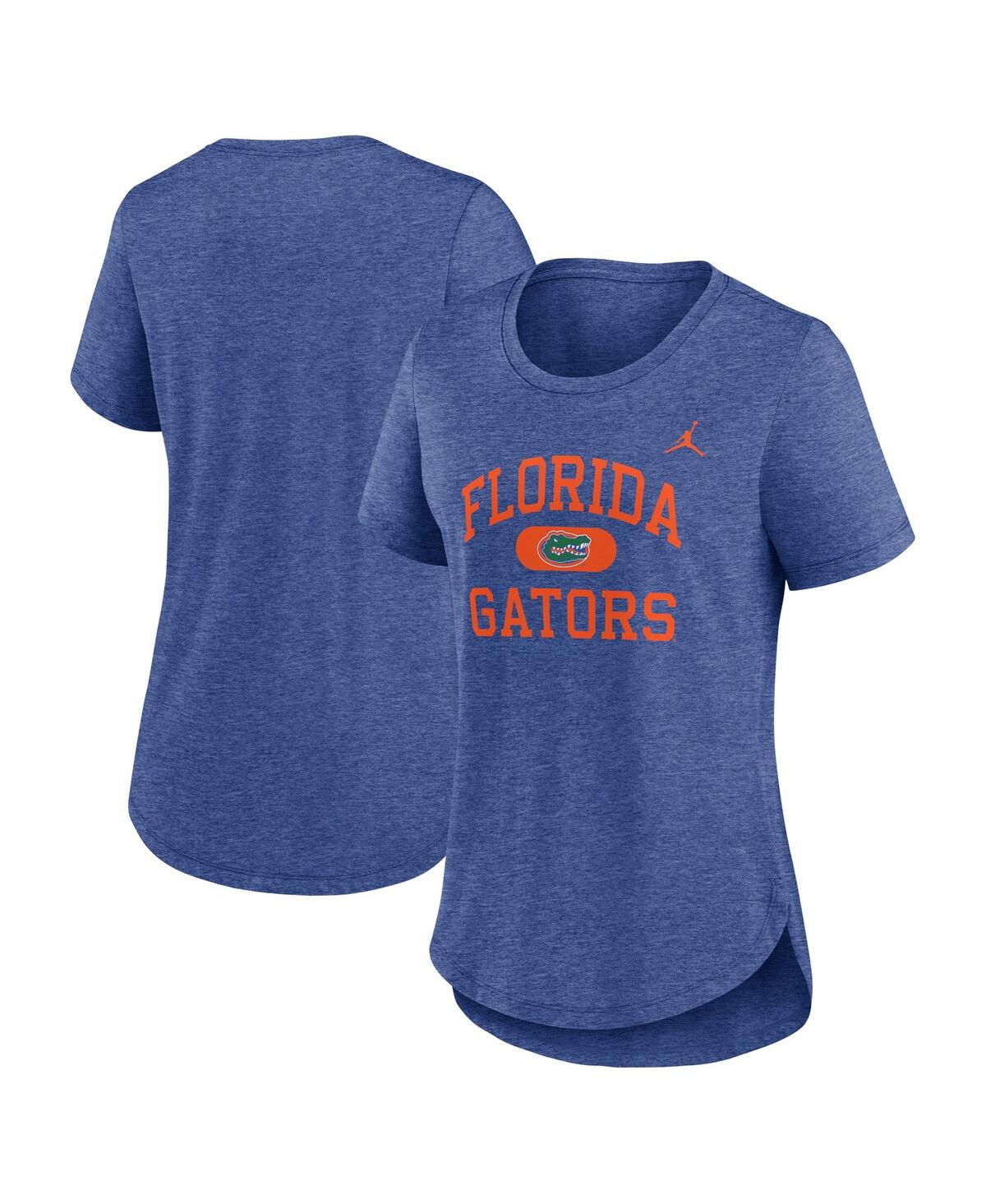 Women's Heather Royal Florida Gators Blitz T-Shirt - Heather Royal