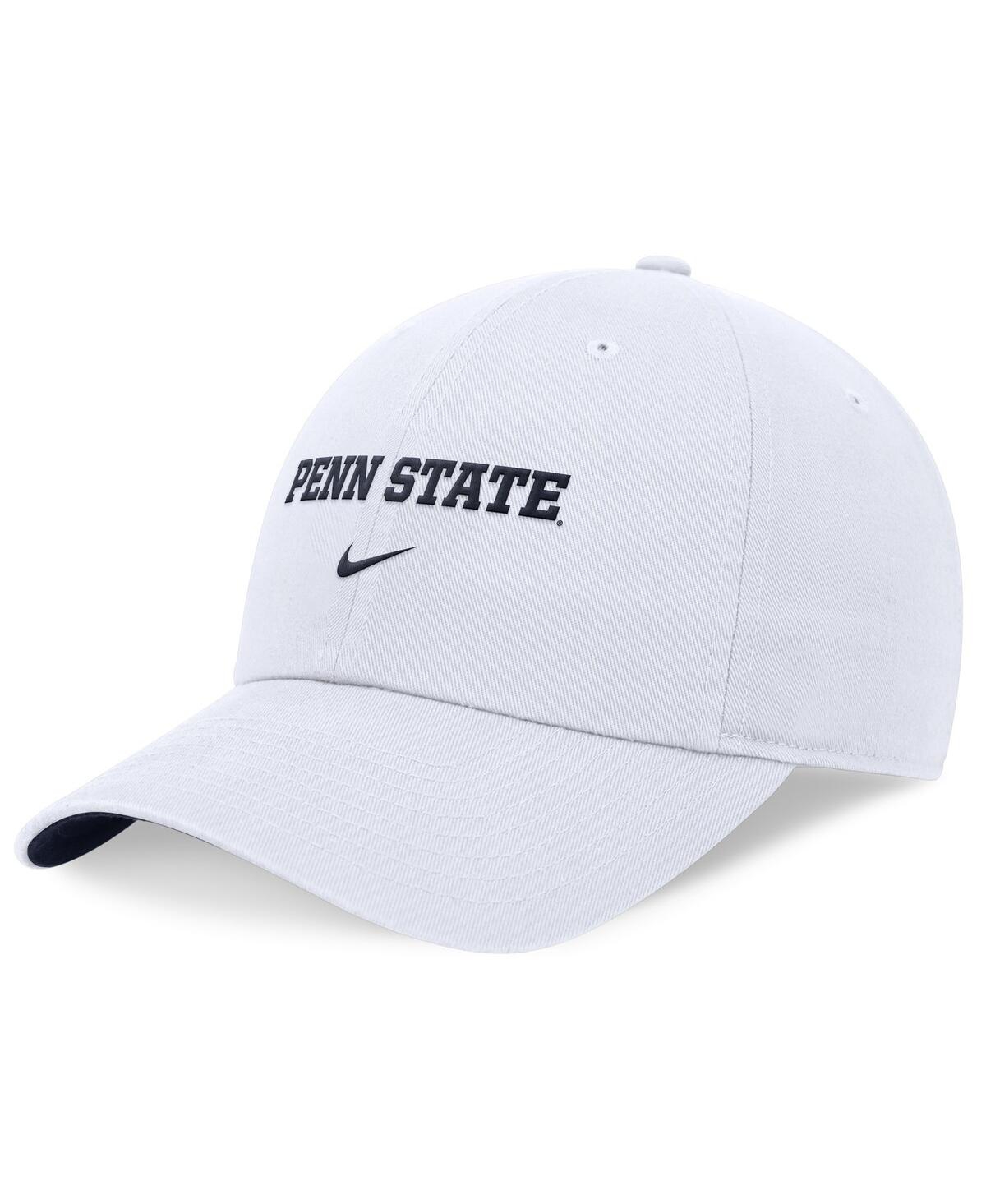 Men's and Women's White Penn State Nittany Lions 2024 Sideline Club Adjustable Hat - White