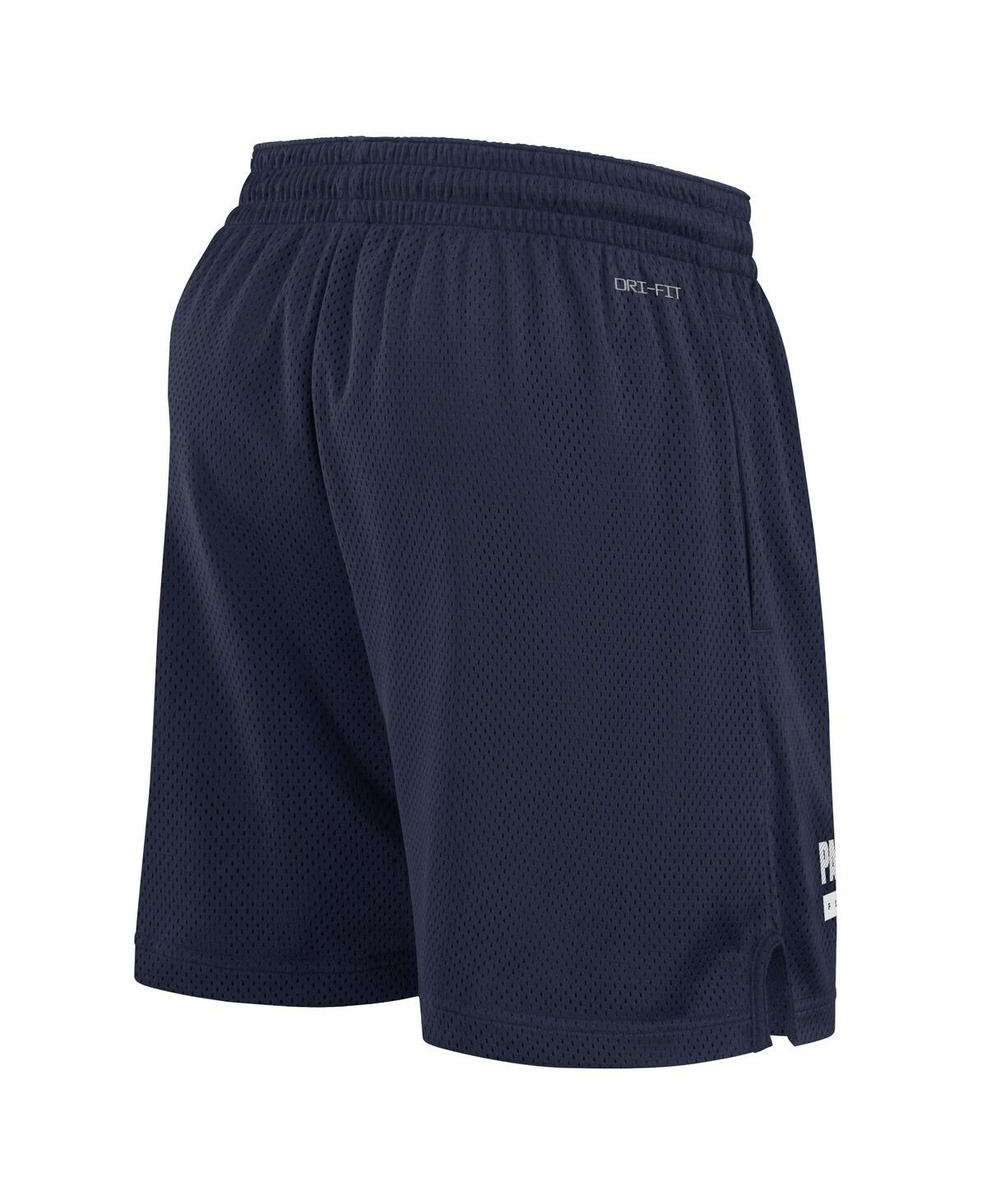 Nike Men's Navy New England Patriots 2024 Sideline Performance Mesh Shorts In Navy