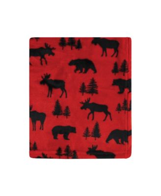 Unisex Baby Silky Plush and Coral Fleece Blanket