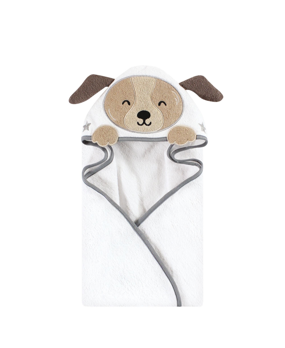 Hudson Baby Boys Playful Creature Hooded Towel (Cotton-Poly Blend)
