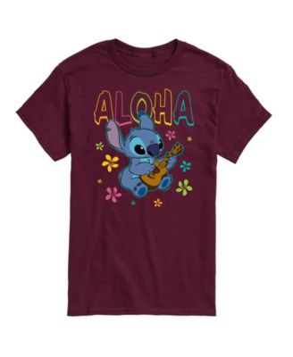 Hybrid Apparel Lilo and Stitch Mens Short Sleeve Tee