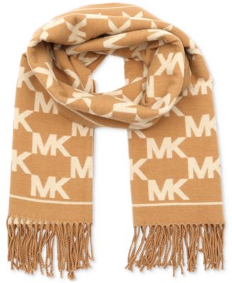Women's Metallic Logo Wrap Scarf