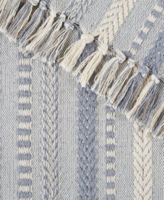 Braided Stripe Table Runner, 15x72 Inches