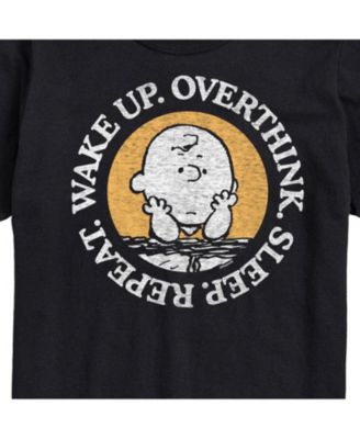 Hybrid Apparel Peanuts Overthin Mens Short Sleeve Tee