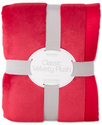Classic Velvety Plush Blanket, Twin