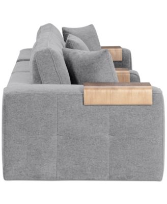 CLOSEOUT! Nycolle 4-Pc. Modular Fabric Sectional with Console, Created for Macy's