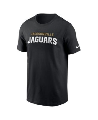 Men's Black Jacksonville Jaguars Primetime Wordmark Essential T-Shirt