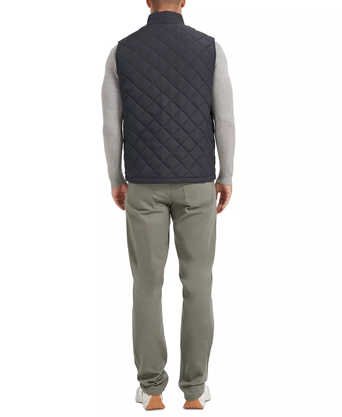 Men's Diamond Quilted Heritage Vest - thumbnail 2