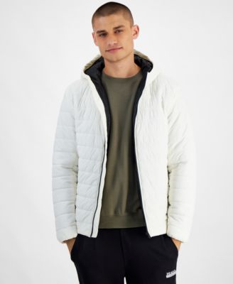 Hugo Boss - Men's Barvi2435 Slim-Fit Quilted Full-Zip Liner Jacket