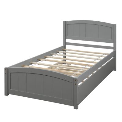 Streamdale Twin Size Platform Bed With Trundle
